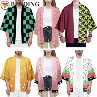 Áo khoác hóa trang nhân vật anime Tomioka Giyuu Kamado Tanjiro Kamado Nezuko Kimetsu No Yaiba độc đáo