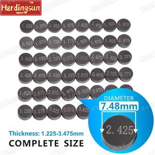 5 Chiếc 7.48mm 1.225-3.475 Xe Máy Van Shim Gioăng Bộ Phận Động Cơ Cho Xe Honda VFR750 ST1100 CB400 C