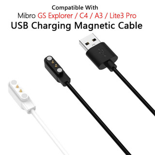 Cáp Sạc USB Dễ Dàng Chất Lượng Cao Cho Mibro GS Explorer S Active Pro 2 C4 A3 Lite3 Pro Đồng Hồ Thông Minh Đế Sạc Từ Tính Thay Thế 1m