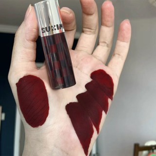 Son Môi Son Môi Son Môi Màu Đỏ Sâu Siêu Mờ Nhung Lâu Dài Nữ Làm Đẹp Màu Đỏ Chống Dính Cốc Chống Thấm Nước Son Bóng Trang Điểm Khỏa Thân