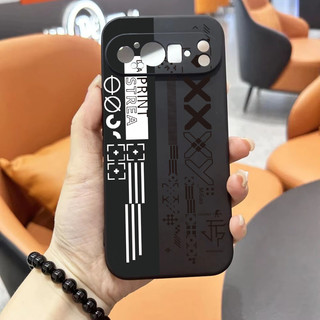 Vỏ TPU Kẹo Cho Google Pixel 3A 3XL 4XL 5XL 5A 6 Pro 6A 7A 7 Pro 8 Pro 8A 9 Pro XL 5G Patter Case Vuông Mềm Silicage No.35