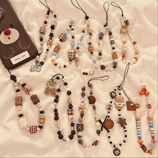 Hoạt Hình Gấu Bông Dây Dễ Thương Dây Xích Dễ Thương Nhật Bản Và Hàn Quốc Di Động Dây Đeo Tay Dây Mặt Dây Chuyền Chống Mất Hiện Vật Cho Nữ Cho IPhone Case LT