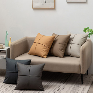 Nhẹ Công Nghệ Sang Trọng Vải Phòng Khách Sofa Gối Phòng Ngủ Đầu Giường Lưng Đệm Thắt Lưng Gối Chống Nước Da Dùng Một Lần