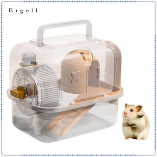 Lồng vận chuyển chuột lang du lịch, Lồng chuột Hamster, Di động thoáng khí cho Chinchilla, Chuột, Châu Phi, Nhím, Gerbil, Thỏ