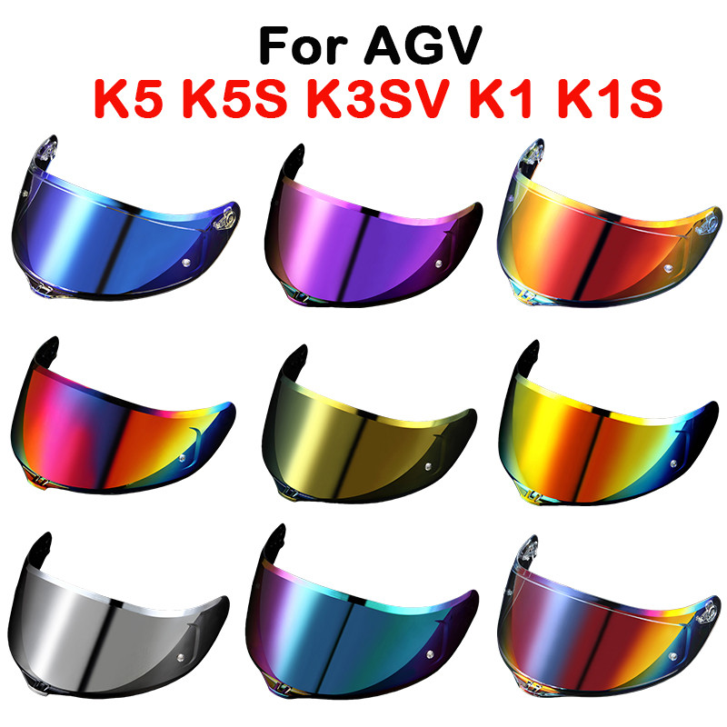 Mũ Bảo Hiểm Ống Kính Cho AGV K5 K5S K3SV K1 K1S Nhỏ Gọn ST Xe Máy Mũ Bảo Hiểm Tấm Che Chắn Kính Chắn