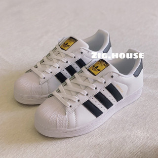 Giày vải cao cổ 3jc7 Das superstar màu trắng