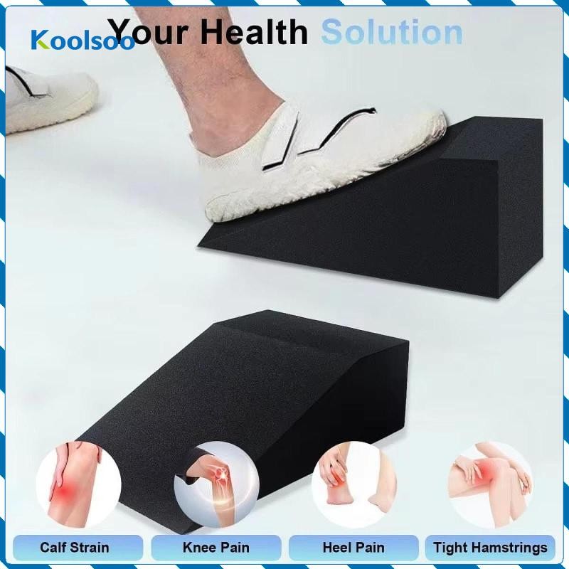 2 Chiếc Squat Wedge Block Yoga Block Di Động Chuyên Nghiệp Squat Ramp EVA Foam
