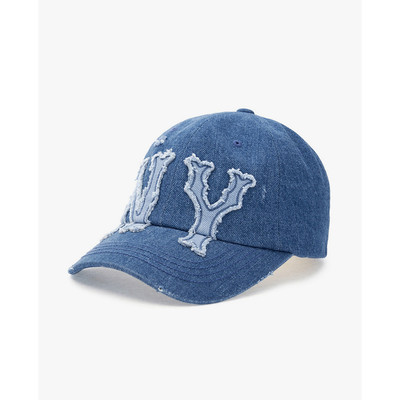 MLB - Nón bóng chày unisex Denim Coopers Structure_3ACPD045N-50INS