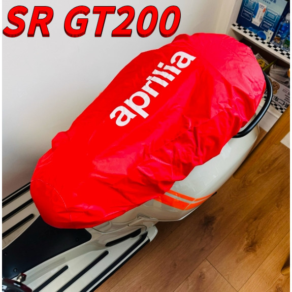 Vỏ bọc ghế xe máy Aprilia, Vỏ bọc ghế SR GT200, Vỏ chống nắng dày đôi đặc biệt SR GT250 cho ghế xe m