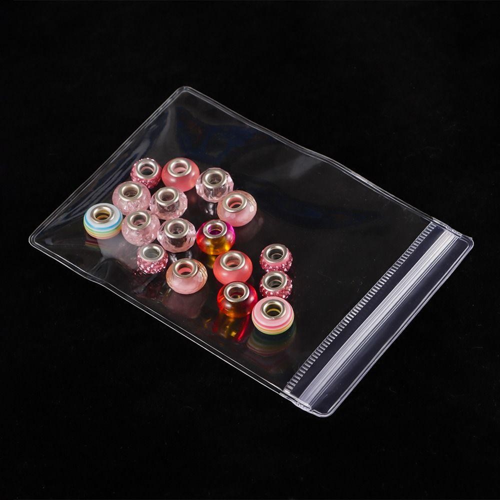SZXBOGS 100 Chiếc Túi Tự Niêm Phong, Túi Khóa Zip Chống Bụi Trong Suốt, Nhựa PVC Bền Có Thể Đóng Lại Túi Trang Sức Vòng Cổ Vòng Tay Vòng Tay Tay | BigBuy360 - bigbuy360.vn