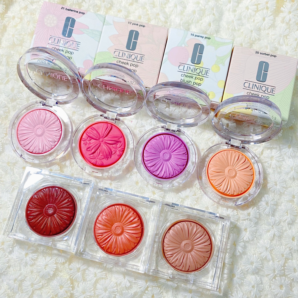 Kem má hồng bột Clinique Little Daisy Cream Girls 'Makeup Rouge Shape 3.5g