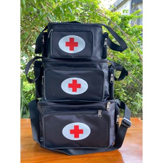 Túi cứu thương - túi chữ thập - túi đựng dụng cụ cứu thương các size, màu đỏ/ đen