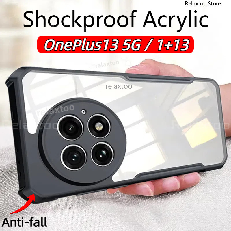 OnePlus13 5G Vỏ Trong Suốt Cho 1 + OnePlus 13 R 13R 12 11 OnePlus13R OnePlus12 OnePlus11 1 + 13 T 13