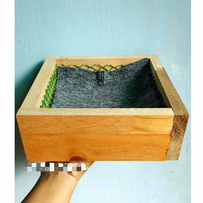 Ổ Đẻ Cho Bồ Câu Tổ Đẻ Lót Đệm Lưới Cho Gà Nòi Ổ Đẻ Cho Gà Đá Ổ Gà Tre Ổ Chim Bồ Câu (Loại Nhỏ)