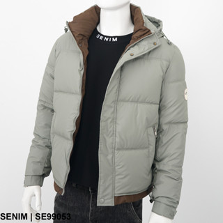 Áo khoác  phao nam chần bông SENIM cao cấp cản gió cản bụi giữ ấm, áo nam thể thao năng động SE99053