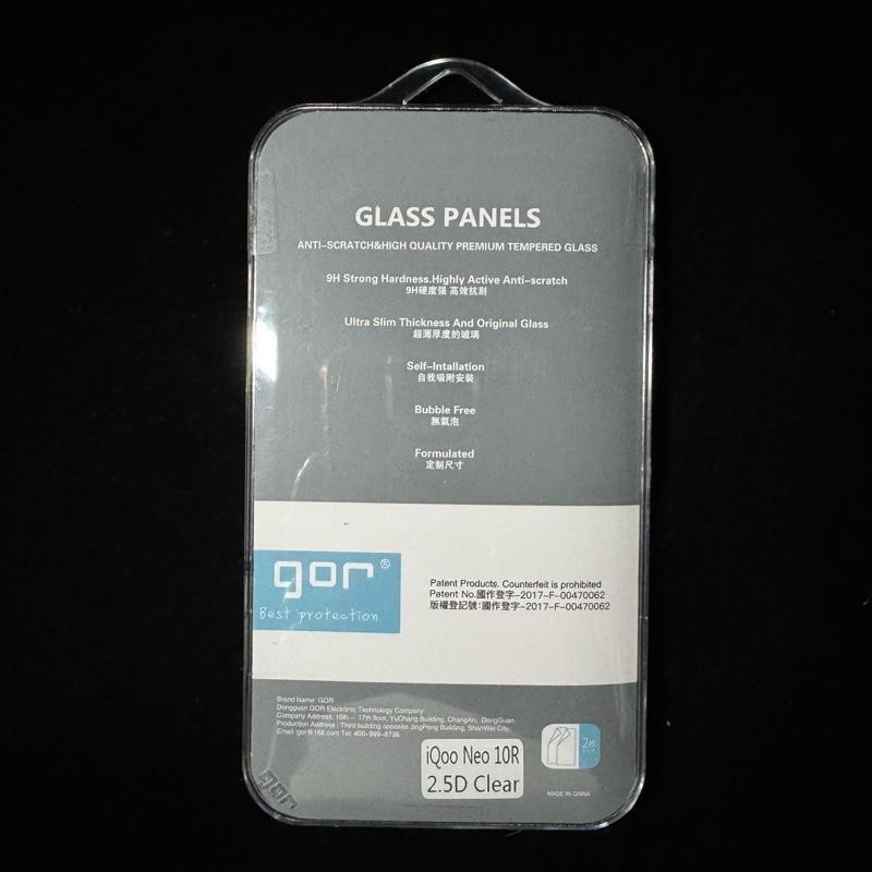 Bộ 2 miếng kính cường lực Gor cho điện thoại Vivo IQOO Neo 10R 5G( Snapdragon 8s Gen 3)- Phụ Kiện.