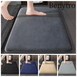 Benytro Thảm phòng tắm BENYTRO Thảm phòng ngủ chống trượt siêu mềm Thảm trải sàn nhung san hô thấm nước bền bỉ cho gia đình 