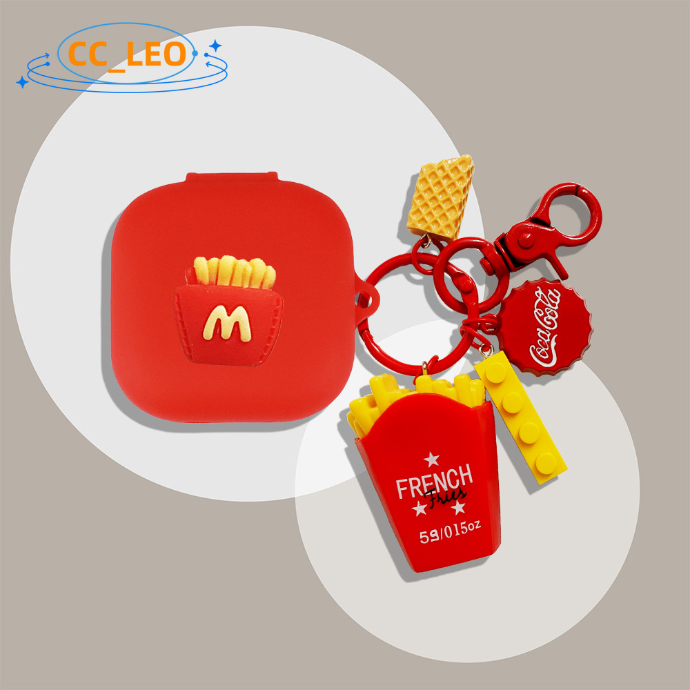 for Baseus Bass BD1 Case Suitable for Baseus Bass BD1 Cute Shoe Keychain Pendant Cartoon Silicone So