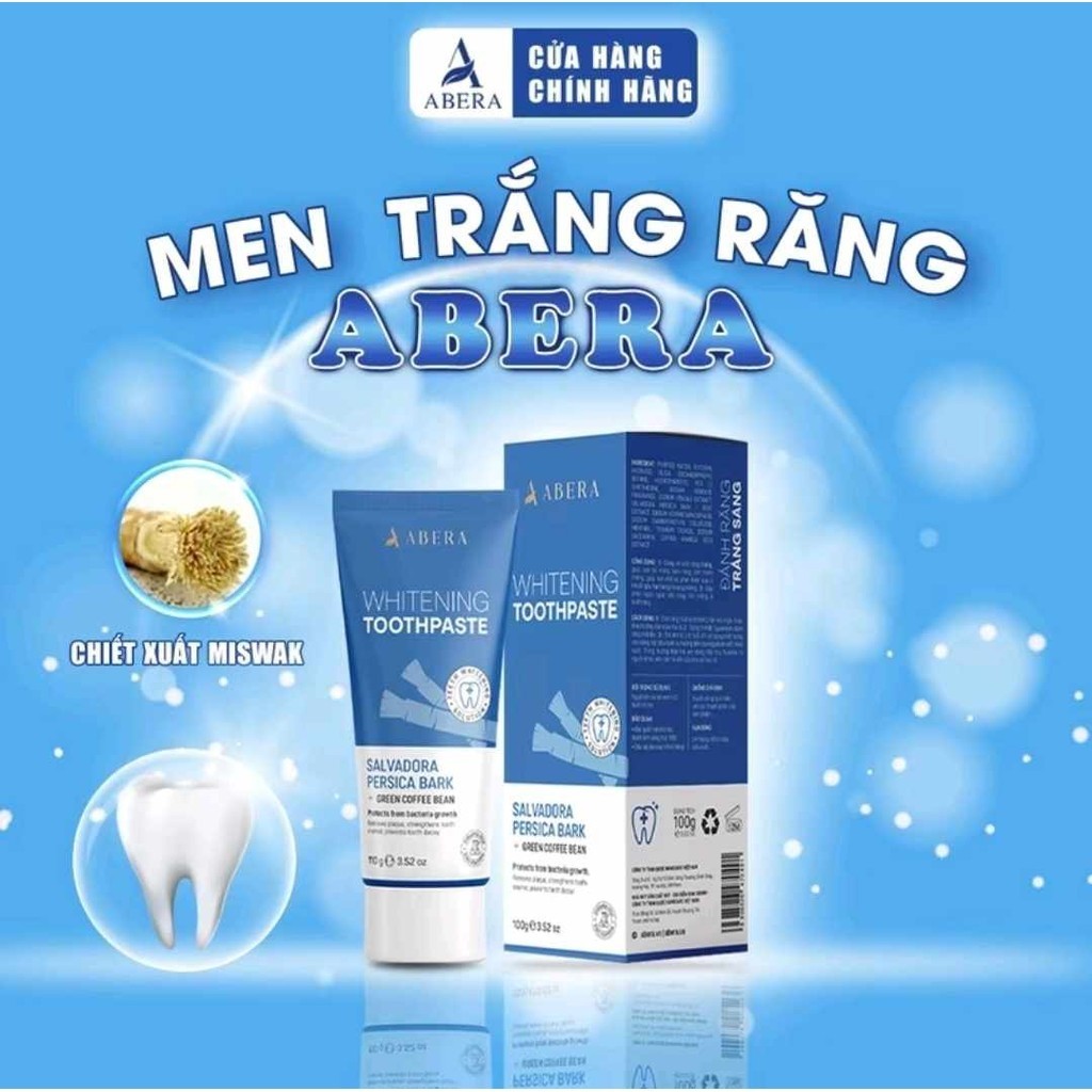 Men trắng răng Abera 100g - hatastore