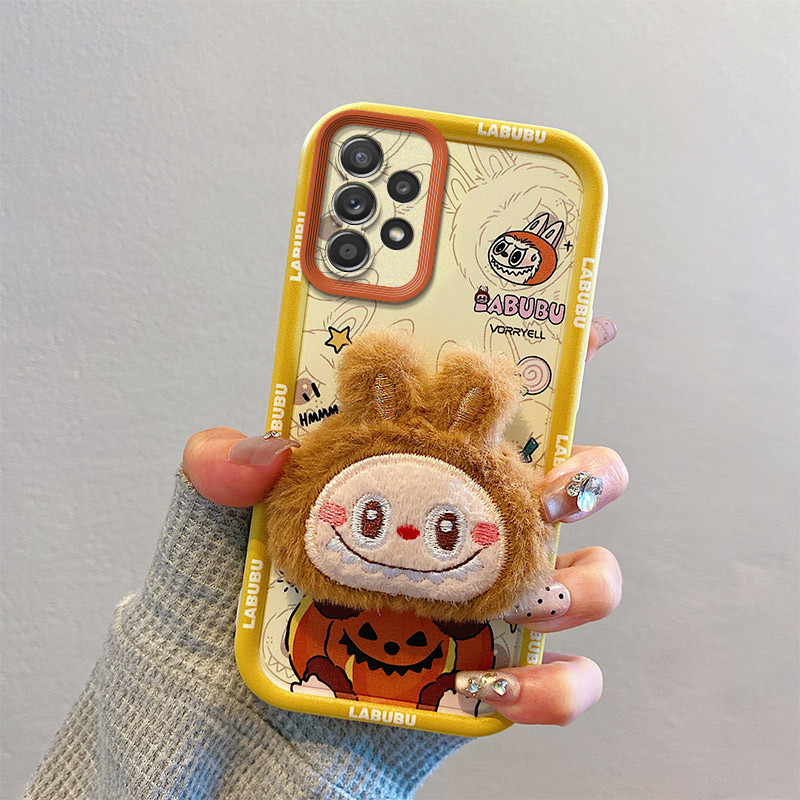 Dành Cho Samsung Galaxy A52S 5G Ốp Lưng Silicon Mềm TPU Chống Sốc 3D Sang Trọng Búp Bê Điện Thoại Dà