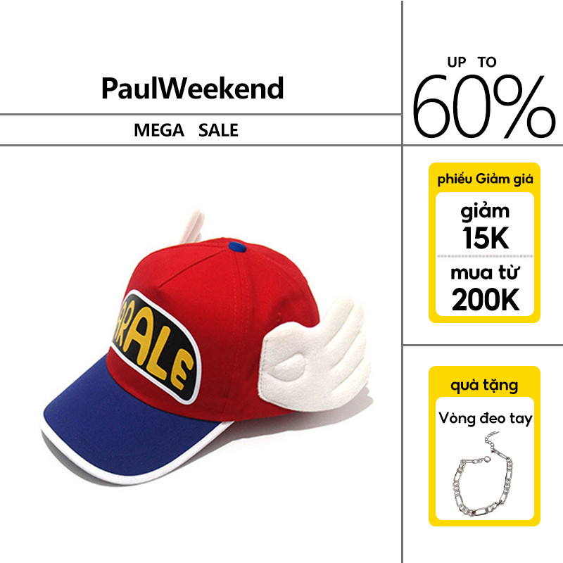 PaulWeekend ARALE Wings Mũ bóng chày Thiên thần Người lớn dễ thương Ngoài trời