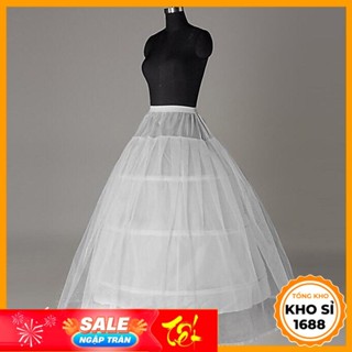 Tùng váy 3 tầng phồng mặc trong váy cô dâu, tùng phồng cô dâu, phụ kiện váy cưới E1485