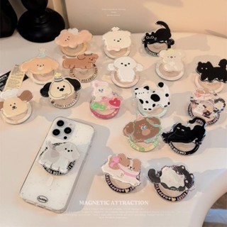 Ins Dễ Thương Cratoon Giá Đỡ Điện Thoại Từ Tính Cho Ốp Lưng Điện Thoại Nhiều Chó Con Mèo Con Giá Đỡ Sáng Tạo Cho Mọi Vỏ Từ Tính Bảo Vệ