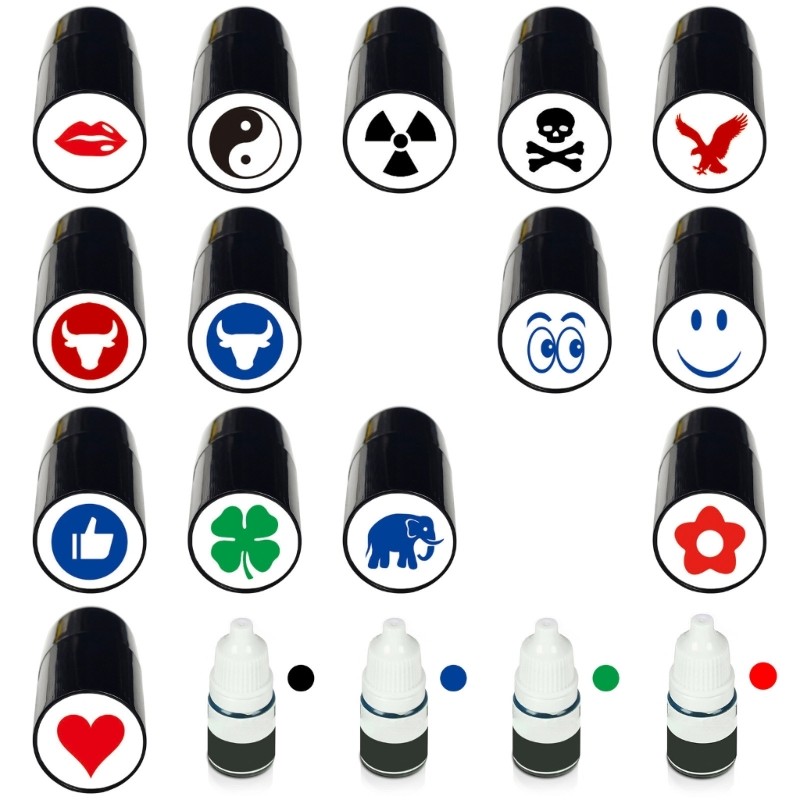 Mon Golf Stamper Nhựa Tem Marker Golf Alignment Marking Tool Golf Identity Marker cho Golfer