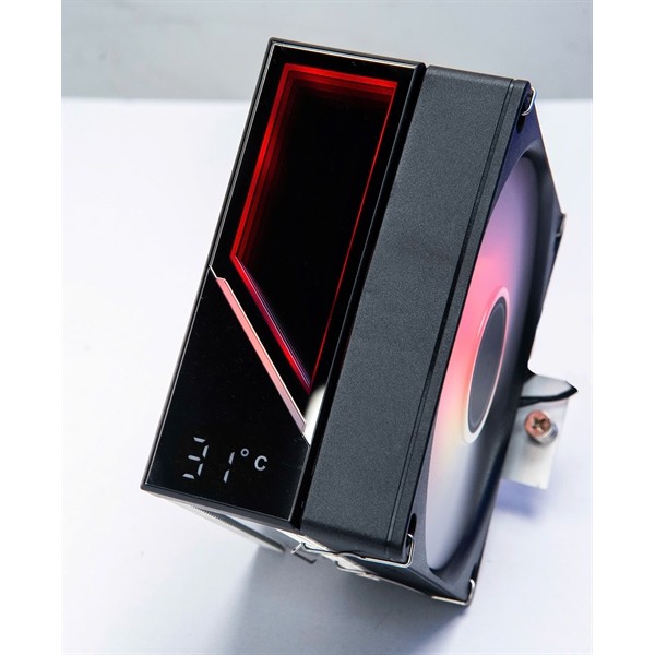 Tản khí CPU KF420E-DGT - Màn hình LCD hiển thị nhiệt độ