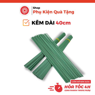   Hỏa Tốc 2H  Cành Kẽm Cắm Hoa Sáp Hoa Giấy  Hoa Nhựa Làm Hoa Giấy Nhún Dài 40cm 