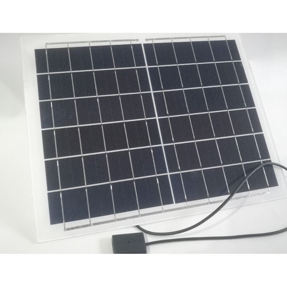 Tấm pin năng lượng mặt trời không viền mỏng 6 v10w12 Watt 35 watt sạc điện thoại di động