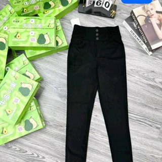 229- Quần Legging Hộp Bơ Có Túi Chất Vải Dày Đẹp Cạp Cao Gen Bụng Nâng Mông Nữ