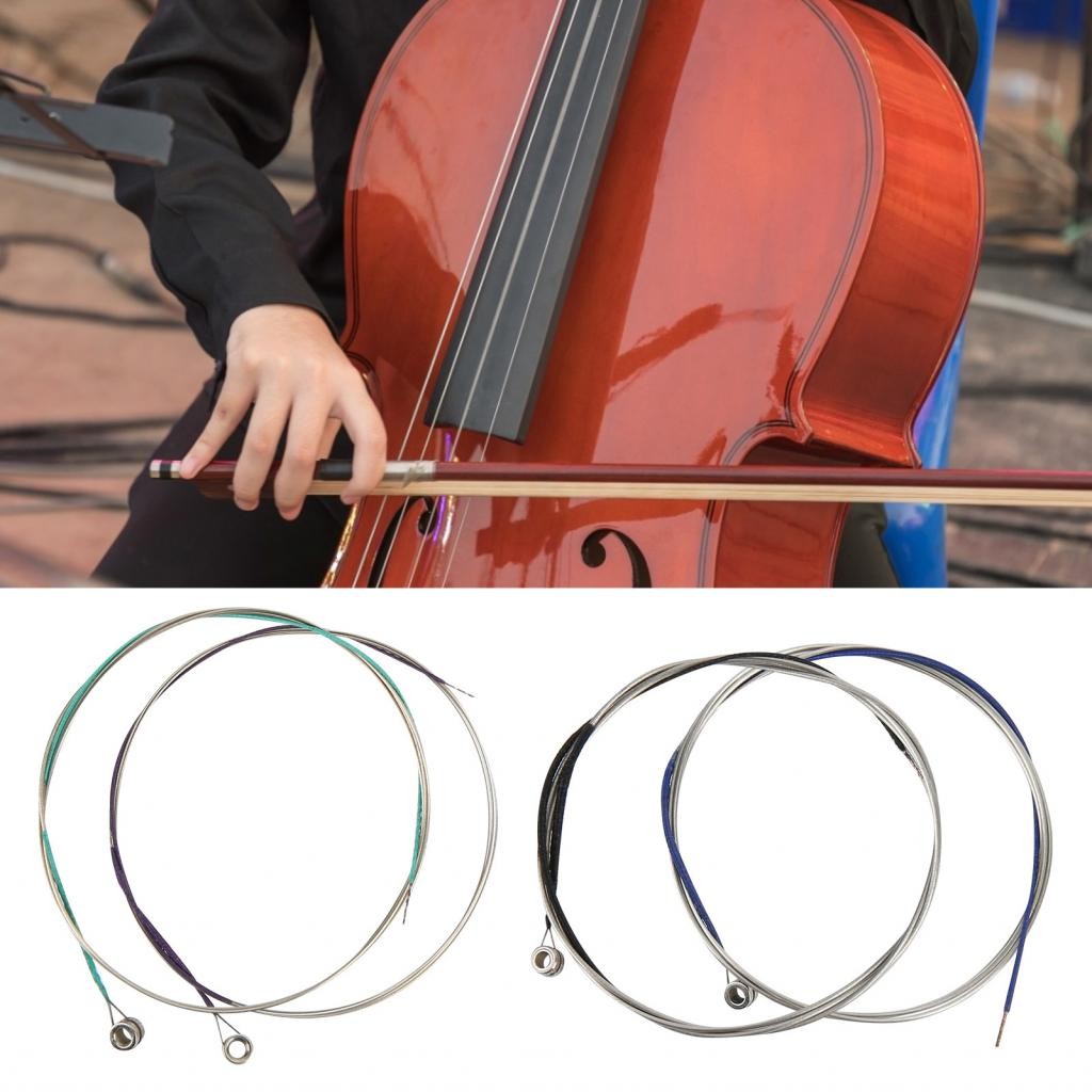 4 Dây Viola A ‐ 1st D ‐ 2nd G ‐ 3rd C ‐ 4th Dây bóng mạ niken bền