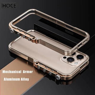  HOCE Cơ Nhôm Khung Kim Loại Dành Cho iPhone 17 Pro 16 15 14 13 17 Pro Max Plus Hợp Kim ốp Lưng 