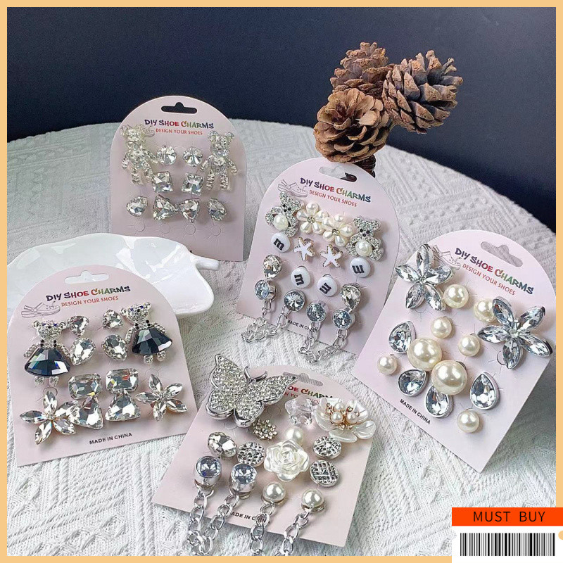  Charm Cross  | Sticker Dép Cross  | Charm Dép Cross  | décor sandals cao cấp | Charm Trang Trí Dép ABS Thân Thiện Môi Trường Chống Nước - Phụ Kiện DIY Cho Dép Quai Hậu Dép Đi Biển | Miễn Phí Vận Chuyển 