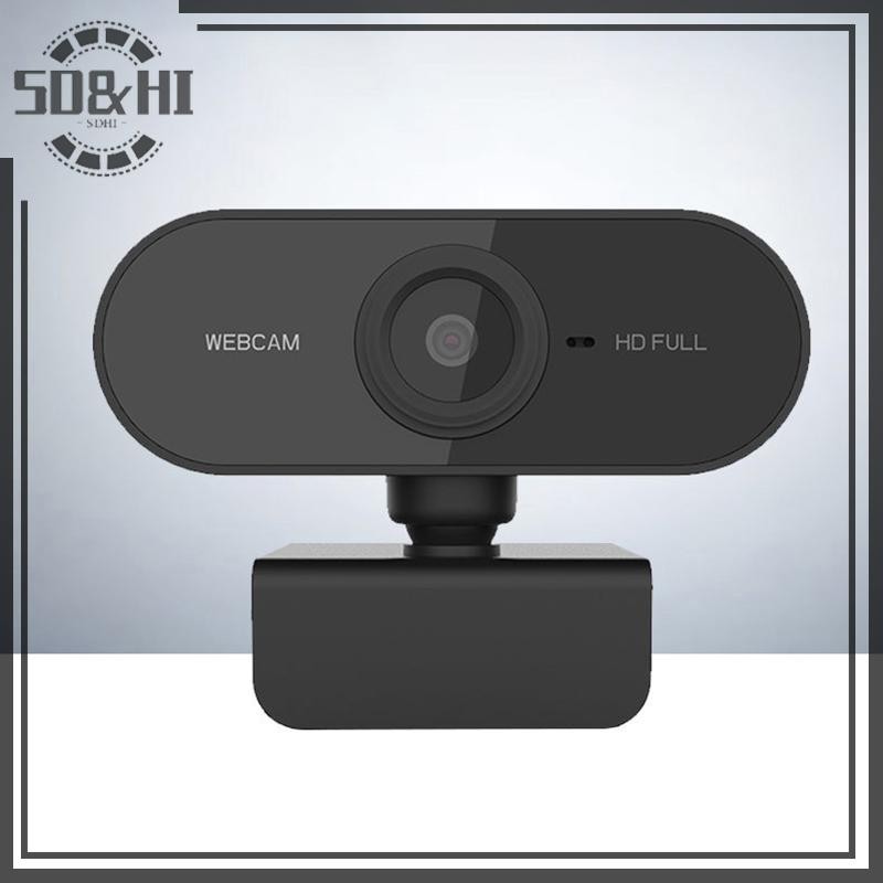 Sdhi Elough 2K HD Webcam Dành Cho Máy Tính Để Bàn Laptop Máy Tính Mini USB Web Camera Có Micro Web Cam Cho YouTube Skype (vn)