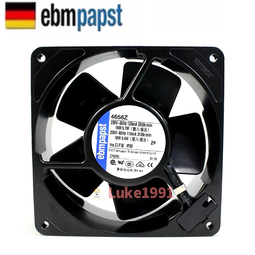 4656N EBMPAPST 4650N-465 4650N 4656Z 4600N 4606N Quạt Làm Mát 230V Thương Hiệu Mới Mla12 -465