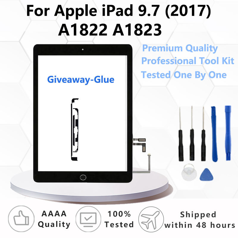 A1822 Màn Hình Cảm Ứng Cho iPad 5 2017 A1823 Màn Hình Cảm Ứng Cho iPad Thế Hệ Thứ 5 Bộ Số Hóa Mặt Tr