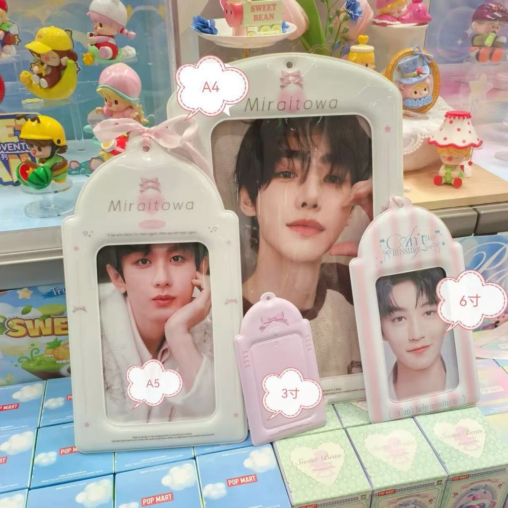 A5 Nơ Trắng Jumbo Đựng Thẻ Đựng Thẻ Nhỏ Người Tổ Chức Ngôi Sao Tổ Chức Thẻ Đuổi Ngôi Sao Tổ Chức