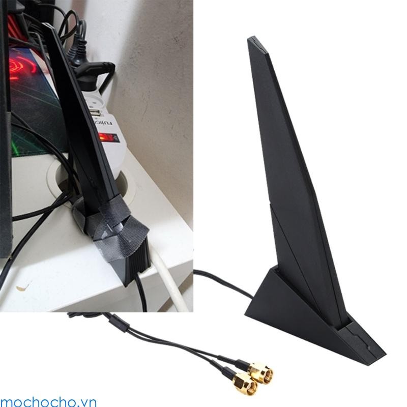 Mochocho Chính Hãng Wifi 2T2R Ăng Ten Tri-Band 2 4 5 6G Booster Cho ROG Z390 Z490 X570 B460 B360- Th