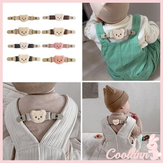 Coo Điều Chỉnh Dây Đeo Vai Kẹp Cho Bé Treo Quần Dây Đeo Vai Chống Trơn Trượt Kẹp Tập Đi SlingDress Clip