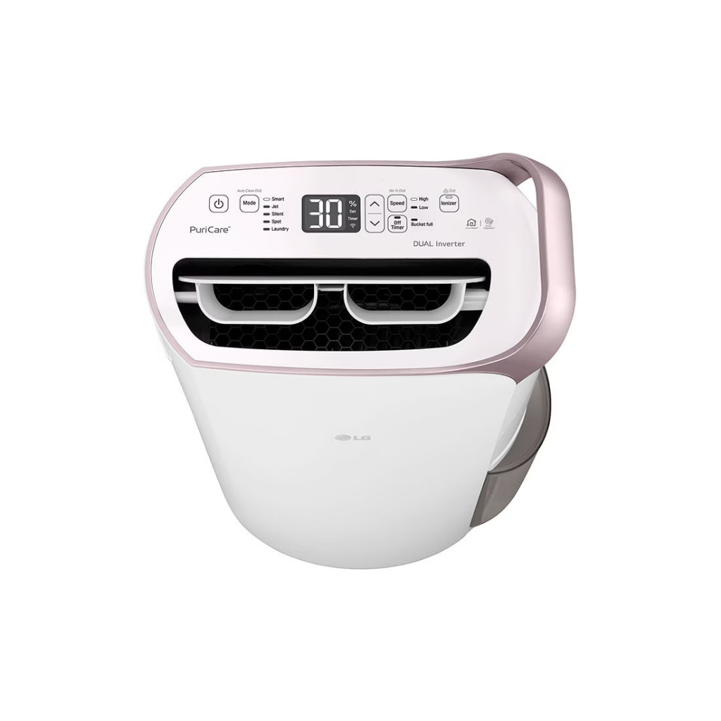Máy hút ẩm LG Chính Hãng Dual Inverter 19L (Trắng) - MD19GQGE0 - Bảo Hành Chính Hãng 24 Tháng | BigBuy360 - bigbuy360.vn