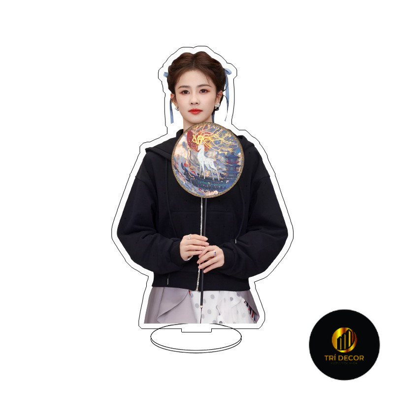 Mô hình Standee 8 cm diễn viên Bạch Lộc