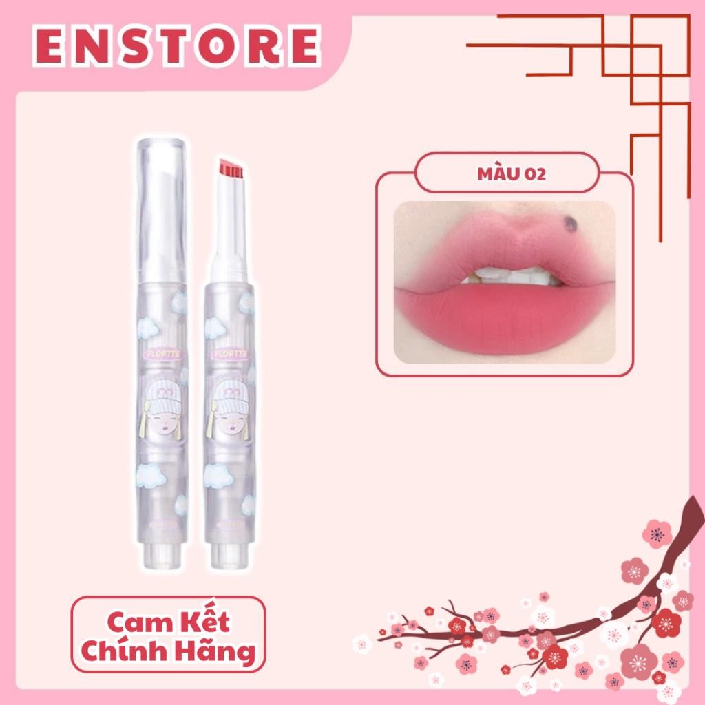 [FLORTTE] Son thỏi bấm lì Flortte x WacKky Enstore