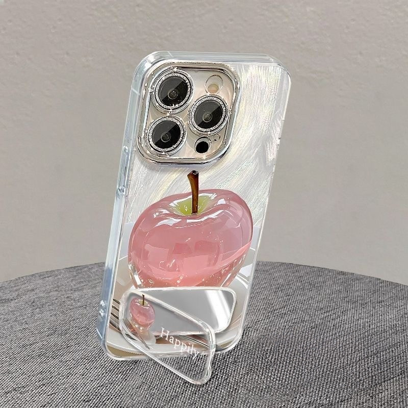 Ốp Chống Sốc Siêu Dễ Thương Trang Trí Sang Trọng Cho IPhone 11-16 Bình Thường Đến Pro max 14-16 Plus