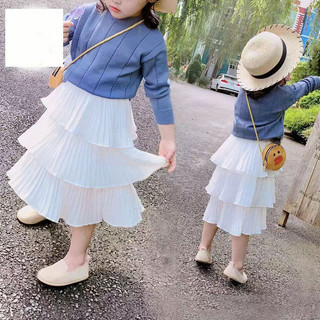 Chân váy bé gái TIINGXUYU váy bánh bèo kiểu Tây Mẫu Mới Mùa Xuân Váy công chúa voan trẻ em mùa hè