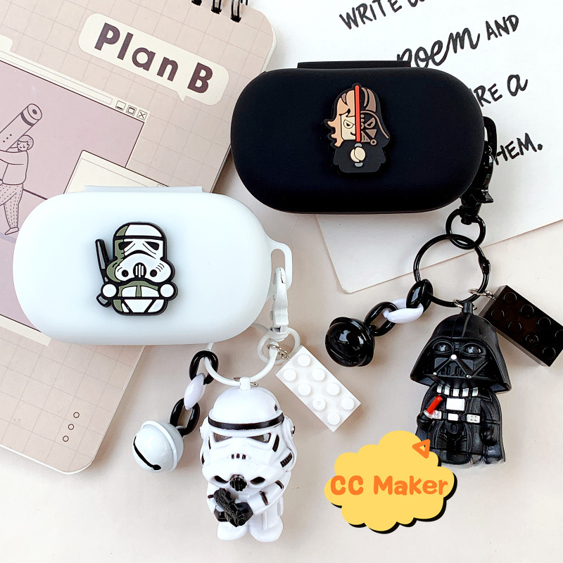Suitable for Bose QuietComfort Earbuds 2024 Case Cute Keychain Pendant Silicone Soft Case Cartoon Si