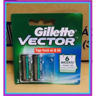 Dao cạo râu 2 lưỡi Gillette Vector/ lưỡi dao vector