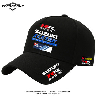 Suzuki Suzuki GSX Xe Máy Xe Tay Ga Xung Quanh Vịt Lưỡi Mũ Đua Xe Đạp Nam Cotton Che Nắng Hút Mồ Hôi Mũ Bóng Chày