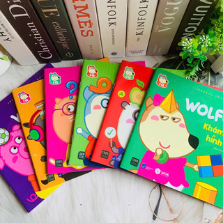 Sách - Combo 6 cuốn Wolfoo khám phá